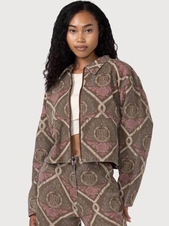 Honor The Gift Jackets & Blazers - NWT Honor The Gift Double Sided Zip Top Medium Streetwear